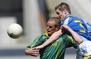 23 May 2004; Shane McKeigue, Meath, in action against Steven Cushe, Wicklow. Bank of Ireland Leinster Senior Football Championship, Meath v Wicklow, Croke Park, Dublin. Picture credit; Brian Lawless / SPORTSFILE