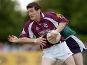 30 May 2004; Michael Meehan, Galway, in action against Aidan McLarnon, London. Bank of Ireland Connacht Senior Football Championship, London v Galway, Emerald Gaelic Grounds, Ruislip, London. Picture credit; Brian Lawless / SPORTSFILE
