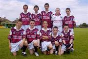 30 May 2004; The Galway team. Primary Schools Game, London v Galway, Emerald Gaelic Grounds, Ruislip, London. Picture credit; Brian Lawless / SPORTSFILE