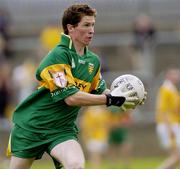 30 May 2004; Conal McNeilis, Donegal. Ulster Minor Football Championship, Donegal v Antrim, McCool Park, Ballybofey, Co. Donegal. Picture credit; Damien Eagers / SPORTSFILE