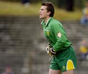 30 May 2004; Michael Boyle, Donegal minor goalkeeper. Ulster Minor Football Championship, Donegal v Antrim, McCool Park, Ballybofey, Co. Donegal. Picture credit; Damien Eagers / SPORTSFILE