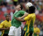 2 June 2004; Alan Lee, Republic of Ireland, in action against Ian Goodison, Jamaica. Unity Cup, Republic of Ireland v Jamaica, The Valley, London, England. Picture credit; Pat Murphy / SPORTSFILE