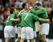 2 June 2004; Republic of Ireland's Graham Barrett (7) celebrates after scoring his sides first goal against Jamaica. Unity Cup, Republic of Ireland v Jamaica, The Valley, London, England. Picture credit; Pat Murphy / SPORTSFILE