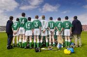 30 May 2004; The Limerick primary hurling team stand for a team photograph. Primary Hurling Game, Limerick v Cork, Gaelic Grounds, Limerick. Picture credit; Ray McManus / SPORTSFILE
