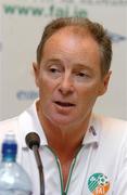 4 June 2004; Republic of Ireland manager Brian Kerr during a press conference in the Hilton Hotel, Amsterdam, Holland. Picture credit; David Maher / SPORTSFILE