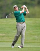 5 June 2004; Overnight leader David Good, Australia, watches his second shot from the first fairway during round two of the AIB Irish Seniors Open. Adare Manor Hotel Golf and Country Club, Adare, Co. Limerick. Picture credit; SPORTSFILE