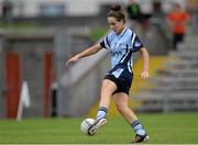 14 August 2013; Kate Dwyer, Dublin, shoots to score her side's second goal. All-Ireland Ladies Minor A Championship Final Replay, Dublin v Galway, Cusack Park, Mullingar, Co. Westmeath. Picture credit: Brian Lawless / SPORTSFILE