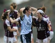 14 August 2013; Eabha Rutledge, Dublin, after defeat in the final. All-Ireland Ladies Minor A Championship Final Replay, Dublin v Galway, Cusack Park, Mullingar, Co. Westmeath. Picture credit: Brian Lawless / SPORTSFILE