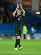14 August 2013; Republic of Ireland's Paddy Madden at the end of the game. International Friendly, Wales v Republic of Ireland, Cardiff City Stadium, Cardiff, Wales. Picture credit: David Maher / SPORTSFILE