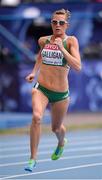 14 August 2013; Ireland's Rose-Anne Galligan during her heat of the women's 800m where she finished in 7th place with a time of 2:02.05. IAAF World Athletics Championships - Day 6. Luzhniki Stadium, Moscow, Russia. Picture credit: Stephen McCarthy / SPORTSFILE