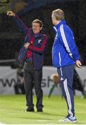 14 August 2013; Russia manager Fabio Capello issues instructions during the game. 2014 FIFA World Cup Qualifier, Group F, Refixture, Northern Ireland v Russia, Windsor Park, Belfast, Co. Antrim. Picture credit: Liam McBurney / SPORTSFILE