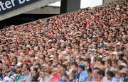 11 August 2013; A general view of Dublin and Cork supporters at the game. GAA Hurling All-Ireland Senior Championship, Semi-Final, Dublin v Cork, Croke Park, Dublin. Picture credit: Oliver McVeigh / SPORTSFILE