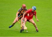 17 August 2013; Rena Buckley, Cork, in action against Katie Power, Kilkenny. Liberty Insurance All-Ireland Senior Camogie Championship, Semi-Final, Cork v Kilkenny, Semple Stadium, Thurles, Co. Tipperary. Photo by Sportsfile