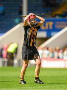 17 August 2013; Aisling Dunphy, Kilkenny, celebrates at the end of the game. Liberty Insurance All-Ireland Senior Camogie Championship, Semi-Final, Cork v Kilkenny, Semple Stadium, Thurles, Co. Tipperary. Photo by Sportsfile