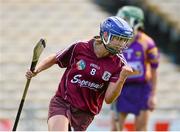 17 August 2013; Niamh Kilkenny, Galway, celebrates after scoring her side's first goal. Liberty Insurance All-Ireland Senior Camogie Championship, Semi-Final, Wexford v Galway, Semple Stadium, Thurles, Co. Tipperary. Photo by Sportsfile