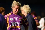 17 August 2013; A dejected Katrina Parrock, Wexford, after the game. Liberty Insurance All-Ireland Senior Camogie Championship, Semi-Final, Wexford v Galway, Semple Stadium, Thurles, Co. Tipperary. Photo by Sportsfile