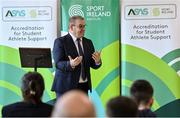 30 November 2022; Sport Ireland Institute Director Liam Harbison during ASAS Awards at the Sport Ireland Institute at the Sport Ireland Campus in Dublin. Photo by Piaras Ó Mídheach/Sportsfile