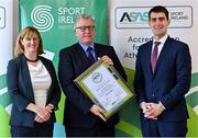30 November 2022; Dublin City University during ASAS Awards at the Sport Ireland Institute at the Sport Ireland Campus in Dublin. Photo by Piaras Ó Mídheach/Sportsfile