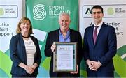 30 November 2022; University of Galway during ASAS Awards at the Sport Ireland Institute at the Sport Ireland Campus in Dublin. Photo by Piaras Ó Mídheach/Sportsfile