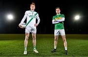 28 November 2022; Provincial glory up for grabs! Pauric Mahony of Ballygunner, Waterford, left, and Paul Flanagan of Ballyea, Clare, pictured today ahead of the 2022 AIB Munster GAA Hurling Senior Club Championship Final which takes place this Saturday, December 3rd at 3.15pm at FBD Semple Stadium, Co. Tipperary. The AIB GAA All-Ireland Club Championships features some of #TheToughest players from communities all across Ireland. It is these very communities that the players represent that make the AIB GAA All-Ireland Club Championships unique. Now in its 32nd year supporting the Club Championships, AIB is extremely proud to once again celebrate the communities that play such a role in sustaining our national games.. Photo by Harry Murphy/Sportsfile