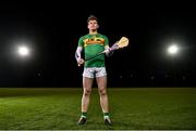 28 November 2022; Provincial glory up for grabs! Conal Cunning of Dunloy GAC, pictured today ahead of the 2022 AIB Ulster GAA Hurling Senior Club Championship Final which takes place this Sunday, December 4th at 1.30pm at the Athletic Grounds, Armagh. The AIB GAA All-Ireland Club Championships features some of #TheToughest players from communities all across Ireland. It is these very communities that the players represent that make the AIB GAA All-Ireland Club Championships unique. Now in its 32nd year supporting the Club Championships, AIB is extremely proud to once again celebrate the communities that play such a role in sustaining our national games. Photo by Harry Murphy/Sportsfile