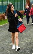 27 November 2022; Cathriona McConnell of Donaghmoyne ahead of the CurrentAccount.ie LGFA All-Ireland Senior Club Championship Semi-Final match between Donaghmoyne, Monaghan, and Kilmacud Crokes, Dublin, at Cornaslieve in Carrickmacross, Monaghan. Photo by Philip Fitzpatrick/Sportsfile