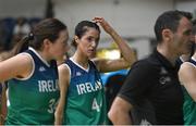 27 November 2022; Orla O'Reilly of Ireland after her side's defeat in the FIBA Women's EuroBasket 2023 Qualifier match between Ireland and Netherlands at National Basketball Arena in Dublin. Photo by Harry Murphy/Sportsfile