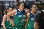 27 November 2022; Áine O'Connor of Ireland after her side's defeat in the FIBA Women's EuroBasket 2023 Qualifier match between Ireland and Netherlands at National Basketball Arena in Dublin. Photo by Harry Murphy/Sportsfile