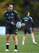 28 November 2022; James Lowe during a Leinster Rugby squad training session at Old Belvedere RFC in Dublin. Photo by Harry Murphy/Sportsfile