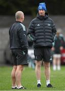 28 November 2022; Head coach Leo Cullen, right, and senior coach Stuart Lancaster during a Leinster Rugby squad training session at Old Belvedere RFC in Dublin. Photo by Harry Murphy/Sportsfile