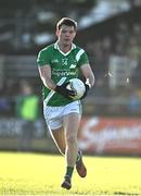 20 November 2022; Owen Gallagher of Moycullen during the AIB Connacht GAA Football Senior Club Championship Semi-Final match between Moycullen and Strokestown at Tuam Stadium in Tuam, Galway. Photo by Sam Barnes/Sportsfile