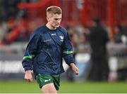 26 November 2022; Stephen Fitzgerald of Connacht during the warm-up before the United Rugby Championship match between Munster and Connacht at Thomond Park in Limerick. Photo by Piaras Ó Mídheach/Sportsfile