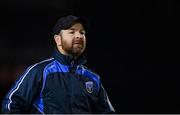 30 November 2022; UCD manager John Divilly before the Electric Ireland Higher Education Senior Football Division 1 League Final match between UCD and Maynooth University at the Dublin City University Sports Campus in Dublin. Photo by Seb Daly/Sportsfile