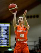 27 November 2022; Noor Driessen of Netherlands during the FIBA Women's EuroBasket 2023 Qualifier match between Ireland and Netherlands at National Basketball Arena in Dublin. Photo by Harry Murphy/Sportsfile