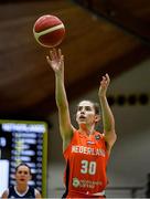 27 November 2022; Noor Driessen of Netherlands during the FIBA Women's EuroBasket 2023 Qualifier match between Ireland and Netherlands at National Basketball Arena in Dublin. Photo by Harry Murphy/Sportsfile