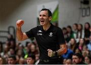 27 November 2022; Ireland head coach James Weldon during the FIBA Women's EuroBasket 2023 Qualifier match between Ireland and Netherlands at National Basketball Arena in Dublin. Photo by Harry Murphy/Sportsfile