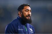 3 December 2022; Bundee Aki of Connacht before the United Rugby Championship match between Connacht and Benetton at The Sportsground in Galway. Photo by Ben McShane/Sportsfile