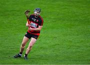 3 December 2022; Pauric Mahony of Ballygunner takes a first half free during the AIB Munster GAA Hurling Senior Club Championship Final match between Ballygunner of Waterford and Ballyea of Clare at FBD Semple Stadium in Thurles, Tipperary. Photo by Ray McManus/Sportsfile