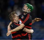 3 December 2022; Mikey Mahony, left, and Conor Sheahan of Ballygunner celebrate at the final whistle of the AIB Munster GAA Hurling Senior Club Championship Final match between Ballygunner of Waterford and Ballyea of Clare at FBD Semple Stadium in Thurles, Tipperary. Photo by Ray McManus/Sportsfile