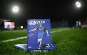 3 December 2022; A match programme is seen before the United Rugby Championship match between Leinster and Ulster at the RDS Arena in Dublin. Photo by Harry Murphy/Sportsfile