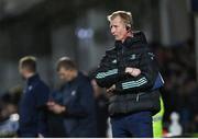 3 December 2022; Leinster head coach Leo Cullen during the United Rugby Championship match between Leinster and Ulster at the RDS Arena in Dublin. Photo by Ramsey Cardy/Sportsfile