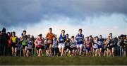 4 December 2022; Athletes competing in the competing in the boys u15 3500m race during the 123.ie Novice & Uneven Age Cross Country Championships at St Catherines AC in Cork. Photo by Eóin Noonan/Sportsfile