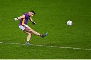 4 December 2022; Shane Walsh of Kilmacud Crokes takes a free during the AIB Leinster GAA Football Senior Club Championship Final match between Kilmacud Crokes of Dublin and The Downs of Westmeath at Croke Park in Dublin. Photo by Piaras Ó Mídheach/Sportsfile