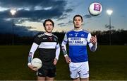 4 December 2022; Cian Sheehan of Newcastle West, left, and David Moran of Kerins O’Rahilly’s pictured today ahead of the 2022 AIB Munster GAA Football Senior Club Championship Final, which takes place this which takes place this Saturday, December 10th at Páirc Uí Rinn at 7.30pm. The AIB GAA All-Ireland Club Championships features some of #TheToughest players from communities all across Ireland. It is these very communities that the players represent that make the AIB GAA All-Ireland Club Championships unique. Now in its 32nd year supporting the Club Championships, AIB is extremely proud to once again celebrate the communities that play such a role in sustaining our national games. Photo by Sam Barnes/Sportsfile