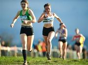 4 December 2022; Laura Cooney of Clonmel AC, Tipperary competing in the girls u19 4000m race during the 123.ie Novice & Uneven Age Cross Country Championships at St Catherines AC in Cork. Photo by Eóin Noonan/Sportsfile