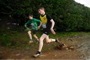 4 December 2022; Jack Greene of Dunleer AC, Louth,  competing in the boys u15 3500m race during the 123.ie Novice & Uneven Age Cross Country Championships at St Catherines AC in Cork. Photo by Eóin Noonan/Sportsfile
