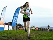 4 December 2022; Clodagh Gill of Moy Valley AC, Mayo, competing in the girls u17 4000m race during the 123.ie Novice & Uneven Age Cross Country Championships at St Catherines AC in Cork. Photo by Eóin Noonan/Sportsfile