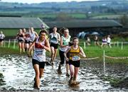 4 December 2022; Athletes competing in the women's novice 5000m race during the 123.ie Novice & Uneven Age Cross Country Championships at St Catherines AC in Cork. Photo by Eóin Noonan/Sportsfile
