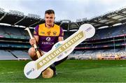5 December 2022; Wexford hurler Jack O'Connor poses for a portrait during the launch of UPMC Concussion Baseline Testing Programme at Croke Park in Dublin. Photo by Ben McShane/Sportsfile