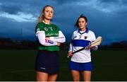 7 December 2022; Maria Cooney of Sarsfields, left, and Dee Johnstone of St Vincent’s pictured today ahead of the 2022 AIB Camogie Club All-Ireland Senior Championship Semi-Final, which takes place this Saturday, December 10th at 1.30pm in Birr. The AIB Camogie Club All-Ireland Camogie Championships features some of #TheToughest players from communities all across Ireland. It is these very communities that the players represent that make the AIB Camogie All-Ireland Club Championships unique. Now in its 10th year supporting the Camogie Championships, AIB is extremely proud to once again celebrate the communities that play such a role in sustaining our national games. Photo by Eóin Noonan/Sportsfile